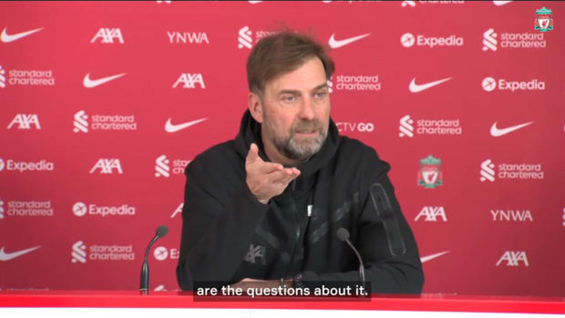 Klopp on chasing Man City